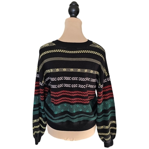 525 America Green Red Yellow White Pullover Sweater - Picture 8 of 12